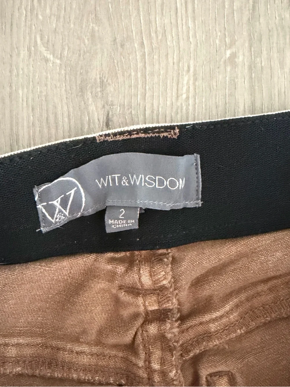 Wit & Wisdom Sam High Rise Wide Leg Jean